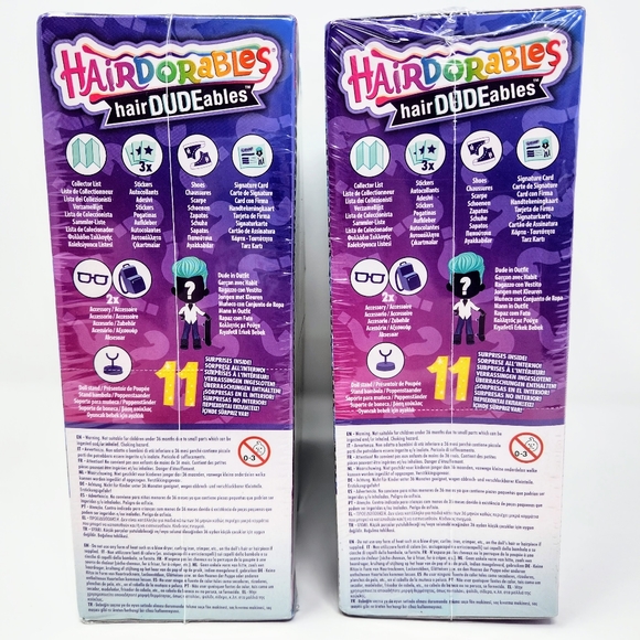 HairDUDEables Series 3, Hairdorables Surprise Collectible Dolls, Styles May Vary - Picture 6 of 7
